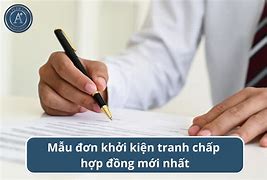 Đơn Khởi Kiện Tranh Chấp Hợp Đồng