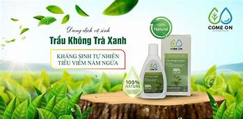 Dung Dịch Vệ Sinh Trầu Không Trà Xanh